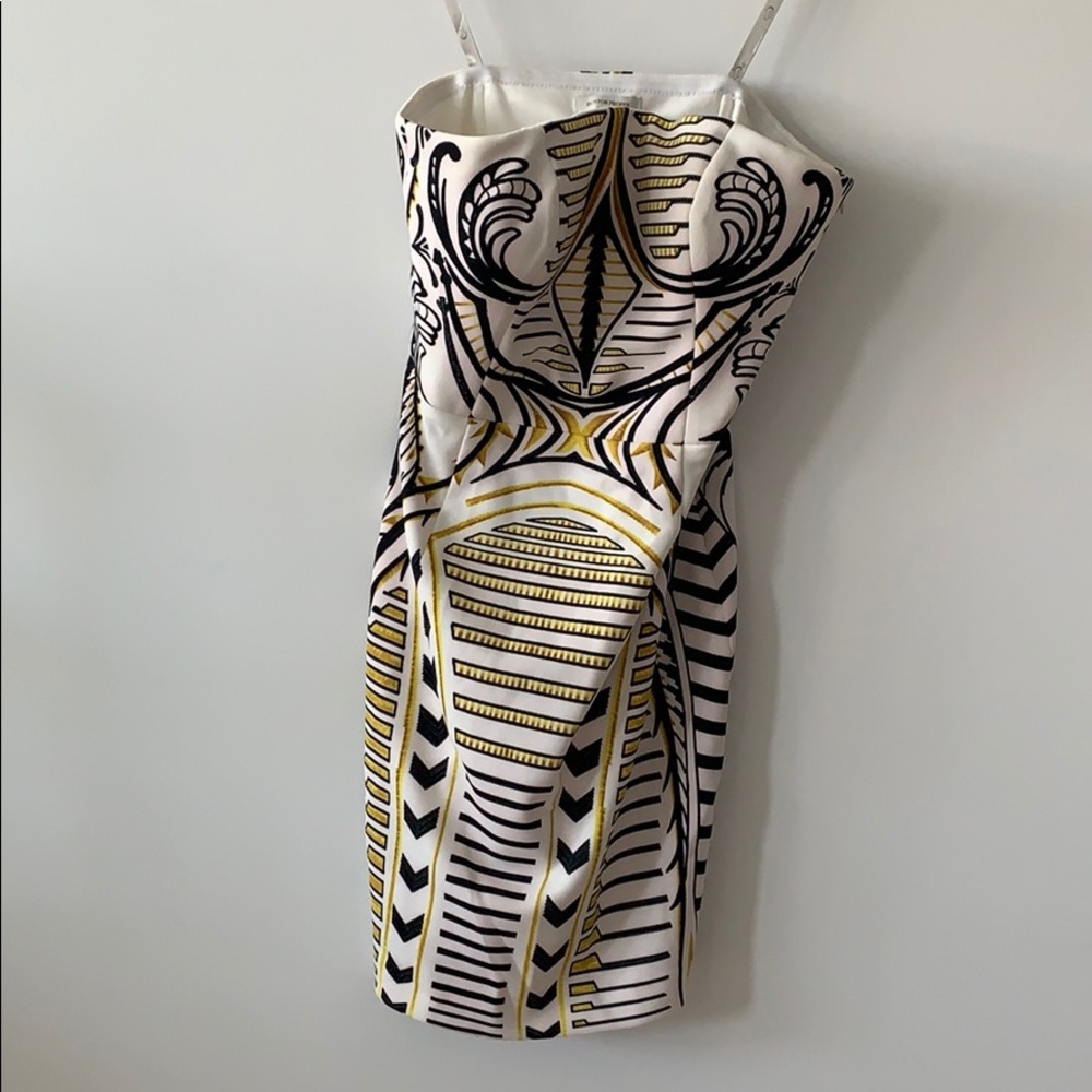 Boston Proper strapless dress